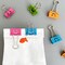 Wrapables Smiling Face Binder Clips for Office, Paper Clamps, Paper Clips
